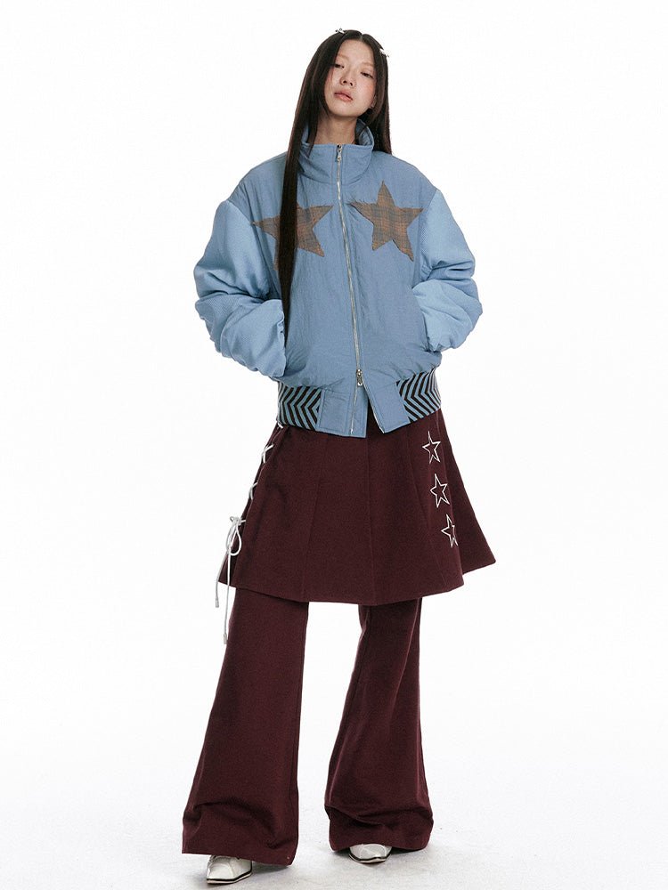 Double Star Zipper Jacket - paper.bruise