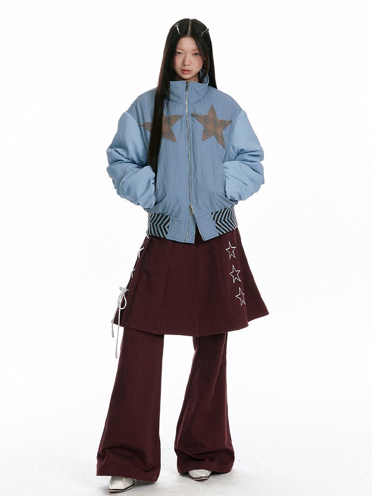 Double Star Zipper Jacket - paper.bruise