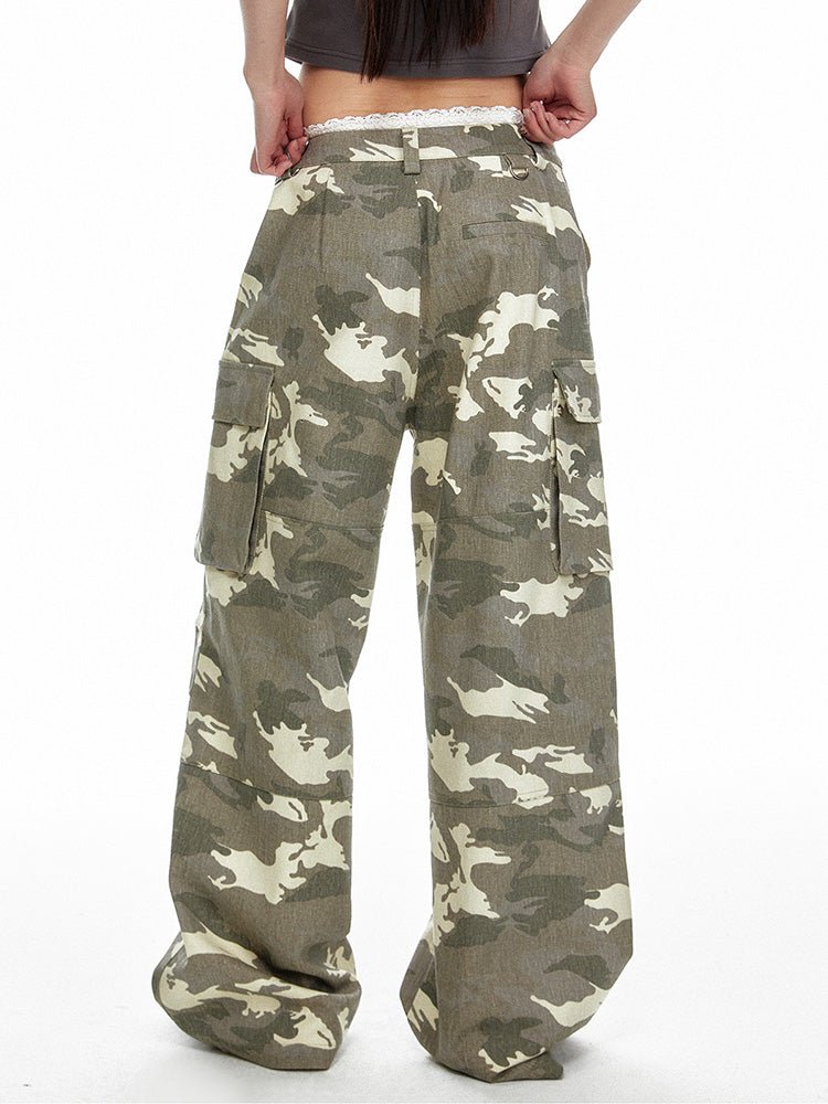 Dustcore Light - Camo Utility Pants - paper.bruise
