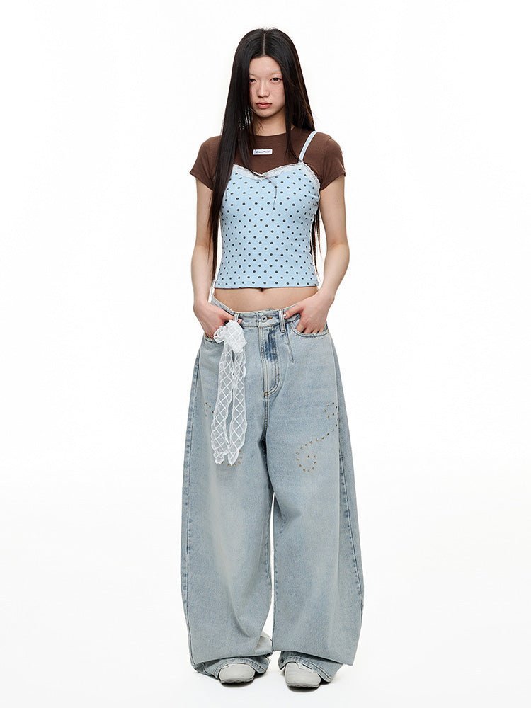 Hot Dad Denim Stardust Jeans - paper.bruise