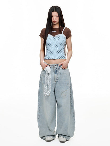 Hot Dad Denim Stardust Jeans - paper.bruise