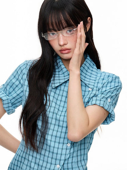 Pixel Prep Baby Blouse - paper.bruise